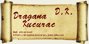 Dragana Kucurac vizit kartica
